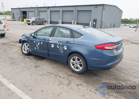 2018 Ford Fusion Se from USA, damaged, VIN 3FA6P0H74JR166570